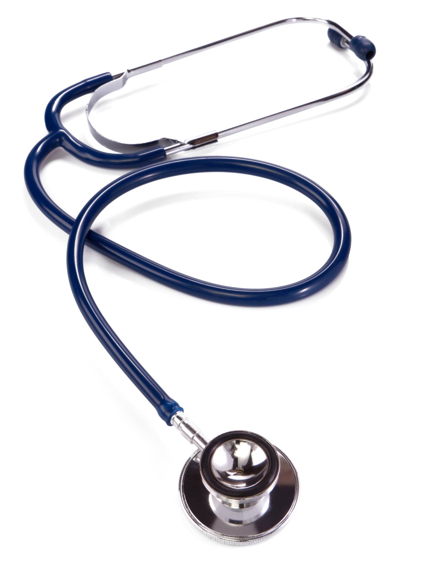 black-and-blue-stethoscope-isolated-on-white